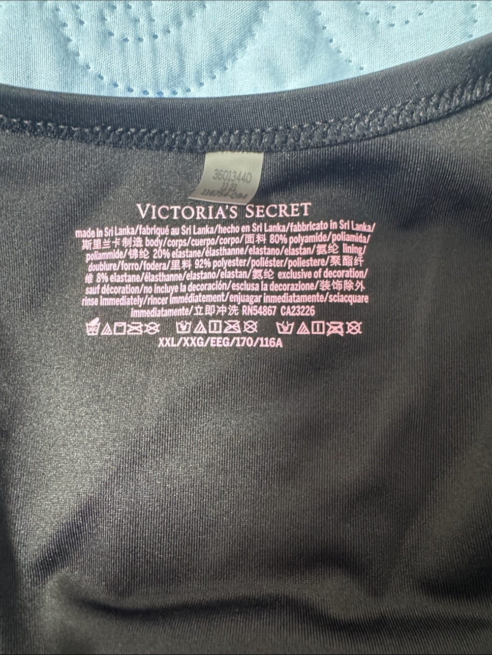 Victoria's Secret Black One-Piece Swimsuit with Underwire A65 - Picture 7 of 10